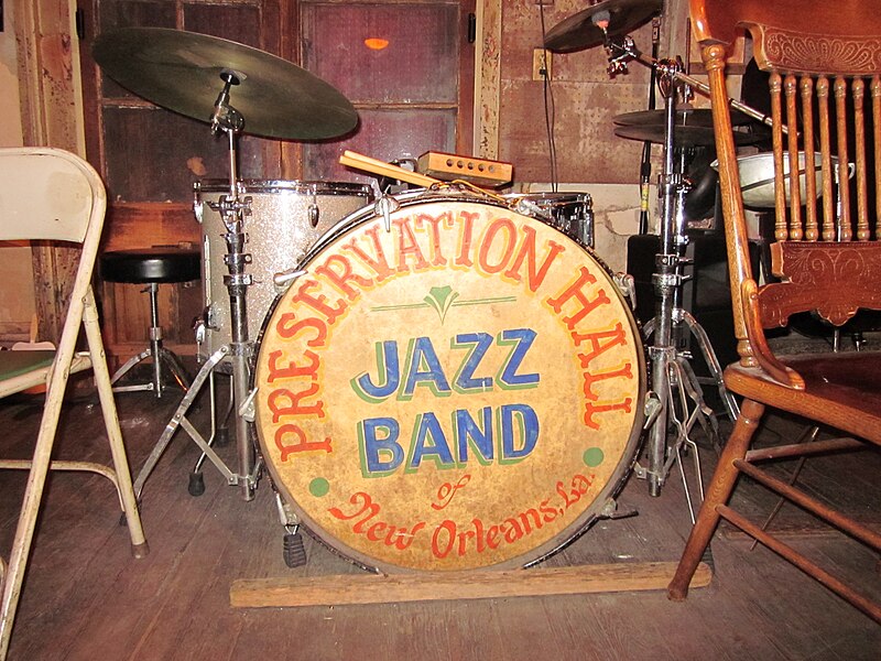 File:Preservation Hall Bass Drum.jpg
