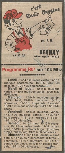 Vignette pour Radio en France