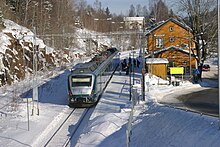 Triebwagen 72.013 in Røyken (2007)