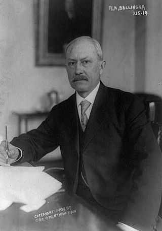 <span class="mw-page-title-main">Richard A. Ballinger</span> American politician (1858–1922)