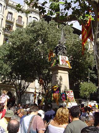 <span class="mw-page-title-main">Ronda de Sant Pere, Barcelona</span> Street in Barcelona