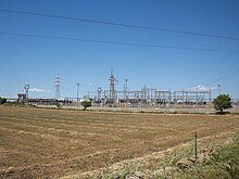 Ragusa's substation of Malta-Sicily interconnector Ragusa's (Sicily) substation.jpg