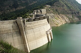 <span class="mw-page-title-main">Shahid Rajaee Dam</span> Dam in Sari, Mazandaran Province