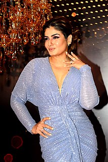 <span class="mw-page-title-main">Raveena Tandon</span> Indian actress