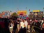 Some of the Ribbers and crowd, 2008 Ribfest2.jpg