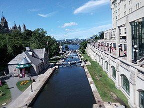 Canal Rideau canal à Ottawa