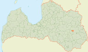 Рикавская волость на карте