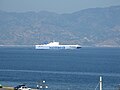 Ro-Ro ship Eurocargo Genova transiting the Strait of Messina - 20 July 2010.jpg