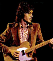 Robbie Robertson performing live with the Band