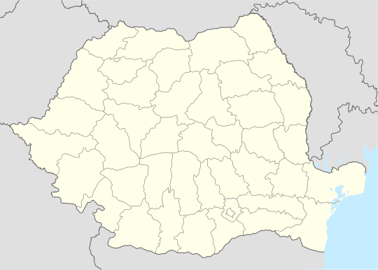 Tecuci is located in Romania
