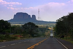 Dep. Ruta 5 üzerindeki Cerro Memby.  Concepción