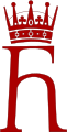 Kraljevi monogram kronskega princa Haakona Norveškega