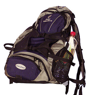 <span class="mw-page-title-main">Backpack</span> Bag carried on ones back