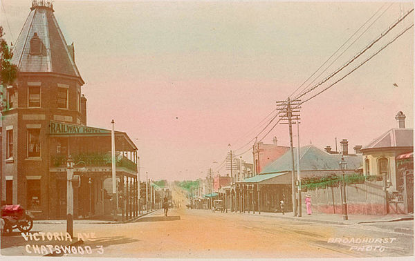 Victoria Avenue in 1900