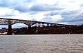 SOUTH SIDE OF BRIDGE AS SEEN FROM WEST BANK - Poughkeepsie Bridge, HAER NY, 14-POKEP, 8-28 (CT-cut) .jpg