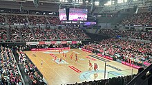 John Cain Arena during the Grand Final between the Adelaide Thunderbirds and the New South Wales Swifts. SSNGF2023.jpg