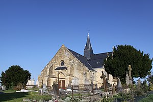 Sainte-Vaubourg (08 Ardennes) - l’ Église Notre-Dame - Photo Francis Neuvens lesardennesvuesdusol.fotoloft.fr jpg.JPG