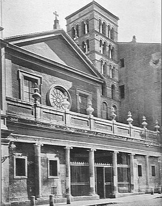 <span class="mw-page-title-main">San Lorenzo in Lucina</span> Roman Catholic basilica, a landmark of Rome, Italy