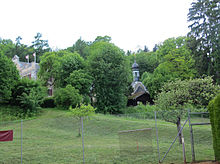 Schloss in Vagen mit Kapelle