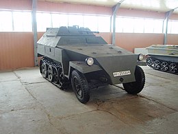 Sd.Kfz. 250/9 вариант корпуса «Neu» в Бронетанковом музее в Кубинке
