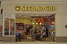 Second Cup Coffee at Markville Mall, Markham, Ontario SecondCupMarkville.JPG