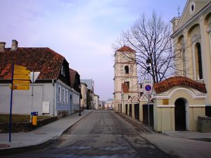 Senoji street Kedainiai.JPG