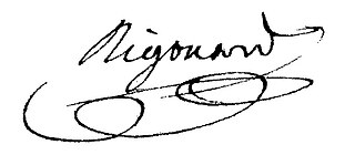 Signature de Jean-Joseph Rigouard