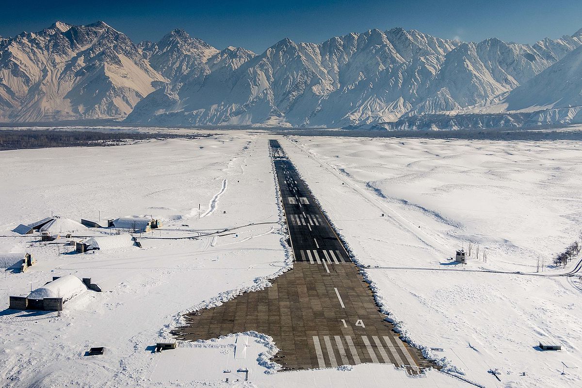 Skardu Airport First International Flight