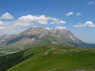 <span class="mw-page-title-main">Monte Vettore</span> Mountain in Italy