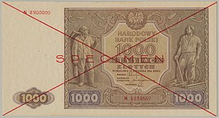 Specimen 1000 złotych 1946 awers.jpg