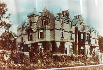 The Spottiswoode's Westruther House family home, long since demolished Spottiswoode's Westruther House.jpg