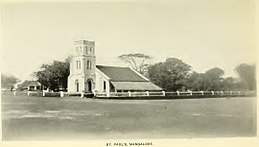 St. Paul's Church, 1922 St. Paul's Church, Mangalore (1922), by Rev. Frank Penny's Book 'The Church in Madras'.jpg