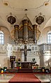* Nomination Main altar of the parish church St. Symphorian, Zell am Harmersbach --Llez 06:46, 14 November 2020 (UTC) * Promotion Good quality.--Famberhorst 06:53, 14 November 2020 (UTC)