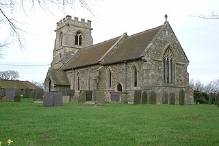 <span class="mw-page-title-main">Kneeton</span> Hamlet and civil parish in Nottinghamshire, England