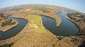 Der Obersauerstausee in Luxemburg ist einer von mehreren Stauseen in den Ardennen.