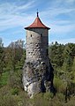 * Nomination The tower Steinerner Beutel, part of Castle Waischenfeld in the town of Waischenfeld in northern Bavaria. --Spike 12:53, 29 November 2021 (UTC) * Promotion Good quality. --Milseburg 14:29, 29 November 2021 (UTC)