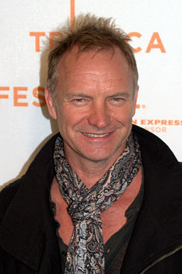 Sting at the 2009 Tribeca Film Festival