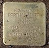 Stolperstein Freystadter Weg 66 (Adler) Bertha Wolff.jpg