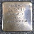 Stolperstein für Ida Cygler (Im Klapperhof 48)