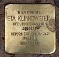 Eta Klinkowstein, Nehringstraße 8, Berlin-Charlottenburg, Deutschland