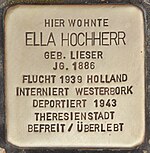 Stolperstein for Ella Hochherr (Heidelberg) .jpg