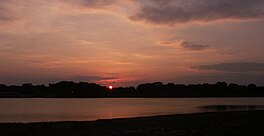 Sonnenuntergang See Tawakoni Entenbucht 2014-07-30.jpeg