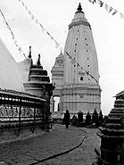 Shikhar style temple erected by king Pratap Malla