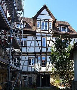 Tübingen, Hasengäßle 2, Südfassade