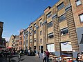 Buildings along Tanner Street, Bermondsey.