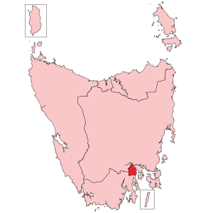 Tasmania Division of Clark.svg