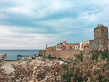 Termoli in the Province of Campobasso in Molise was the location of Marius Bear's postcard.