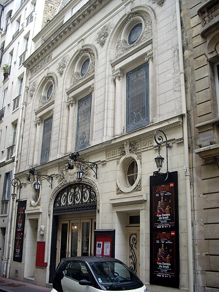 File:Théâtre de l'Œuvre, Cité Monthiers, Paris 9.jpg