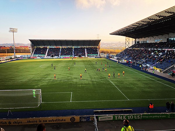 Falkirk Stadium in 2018