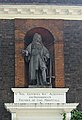 The statue of Geffrye at the museum, after a 1723 original by John Nost